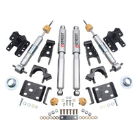 Thumbnail for Belltech LOWERING KIT 14-17 Chevy Silverado/Sierra 1in to -2in Front/4in Rear w/ Street Perf Shocks