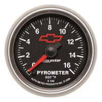 Thumbnail for Autometer GM Full Sweep Electric 52mm 0-1600 degree F Pyrometer