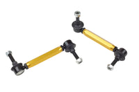 Thumbnail for Whiteline 03-06 Mitsubishi Lancer Evo 8/9 Rear Swaybar link kit-adjustable ball end links