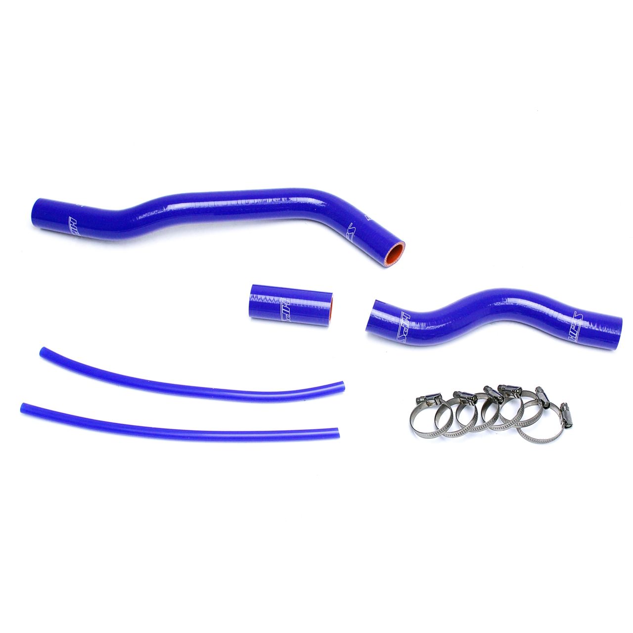 HPS Blue Reinforced Silicone Radiator Hose Kit Coolant for Honda 01-05 Civic 1.7L Manual Trans.
