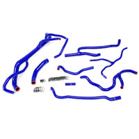 Thumbnail for HPS Blue Reinforced Silicone Radiator + Heater Hose Kit Coolant for Chevy 16-17 Camaro SS Coupe 6.2L V8
