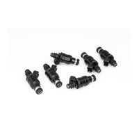 Thumbnail for DeatschWerks Universal 1000cc Low Impedance 11mm Upper Injector - Set of 6