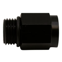 Thumbnail for DeatschWerks 6AN ORB Male to M12 X 1.5 Metric Female (Incl O-Ring) - Anodized Matte Black