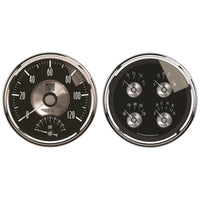 Thumbnail for Autometer Prestige Series Black Diamond 5in Gauge Box Kit-Tachometer/Speedometer Combo / Oil Pressu