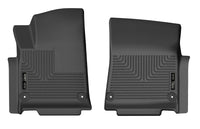 Thumbnail for Husky Liners 2022 Rivian R1T WeatherBeater Front Floor Liner - Blk
