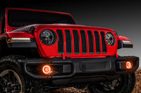 Thumbnail for Oracle Jeep Wrangler JL/Gladiator JT LED Surface Mount Fog Light Halo Kit - ColorSHIFT SEE WARRANTY