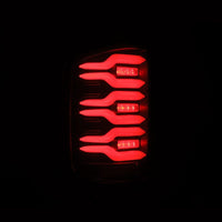 Thumbnail for AlphaRex 14-18 Chevrolet Silverado Luxx-Series LED Tail Lights Black w/Activ Light/Seq Signal