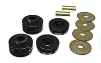 Thumbnail for Energy Suspension 66-77 Ford Bronco 4WD Black Transmission Mount Set