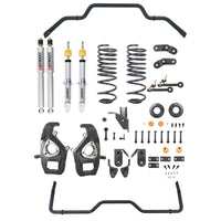 Thumbnail for Belltech 2019+ RAM 1500 2WD/4WD Lowering Kit w/ Street Performance Shocks - 3-4in Front 4-5in Rear