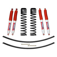 Thumbnail for Skyjacker 3in Front Dual Rate Long Trvl Coil Suspension Kit w/ Rear Add A Leafs & Hydro 7000 Shocks