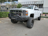 Thumbnail for Road Armor 14-15 Chevy 1500 Stealth Front Bumper w/Pre-Runner Guard - Tex Blk