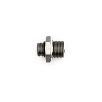 Thumbnail for DeatschWerks 6AN ORB Male to M18 X 1.5 Metric Male (Incl O-Ring and Washer) - Anodized Matte Black