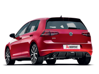 Thumbnail for Akrapovic 13-17 Volkswagen Golf GTI (VII) Evolution Line w/ Cat (Titanium) w/ Carbon Tips