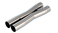 Thumbnail for Borla 2.75in Universal X-Pipe 3.66in Inlet Centerline 4.05in Outlet Centerline 26.98in OAL