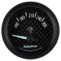 Thumbnail for Autometer GT Series 52mm Short Sweep Electronic 140-300 Deg F Oil Temperature