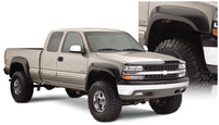 Thumbnail for Bushwacker 07-07 Chevy Silverado 1500 Classic Fleetside Extend-A-Fender Style Flares 4pc - Black