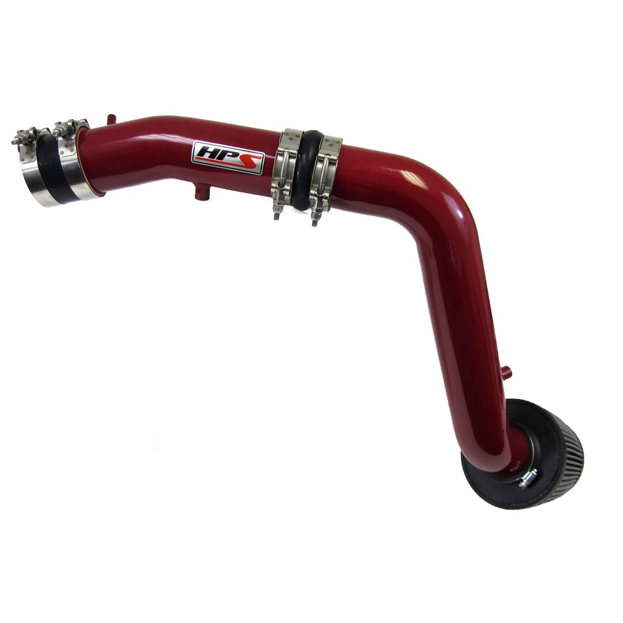 HPS Cold Air Intake Kit 04-08 Acura TL 3.2L V6, Converts to Shortram, Red