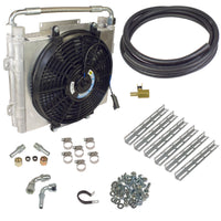 Thumbnail for BD Diesel Xtrude Double Stacked Transmission Cooler Kit - Universial 5/8in Tubing