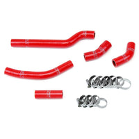 Thumbnail for HPS Red Reinforced Silicone Radiator Hose Kit Coolant for Yamaha 07-09 WR250F