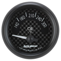 Thumbnail for Autometer GT Series 52mm Short Sweep Electronic 140-300 Deg F Oil Temperature