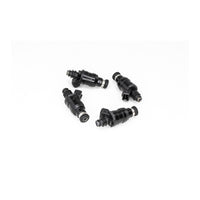 Thumbnail for DeatschWerks Universal 800cc Low Impedance 11mm Upper Injector - Set of 4