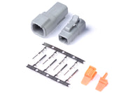 Thumbnail for Haltech Matching Set of Deutsch DTM-4 Connectors 7.5 Amp Plug & Pins