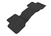 Thumbnail for 3D MAXpider 2005-2010 Jeep Grand Cherokee Kagu 2nd Row Floormats - Black