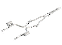 Thumbnail for Borla 15-16 Dodge Charger Hellcat 6.2L V8 ATAK Catback Exhaust w/ Valves No Tips Factory Valance
