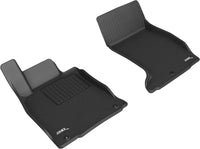 Thumbnail for 3D MAXpider 2019-2023 Genesis G70 AWD Kagu 1st Row Floormat - Black