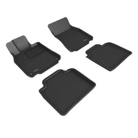 Thumbnail for 3D Maxpider 13-17 Lexus Ls460L Kagu Floor Mat- Black R1 R2