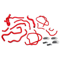 Thumbnail for HPS Red Reinforced Silicone Radiator + Heater Hose Kit Coolant for Mazda 07-09 Mazdaspeed 3 2.3L Turbo