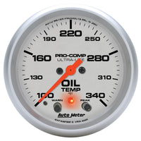 Thumbnail for Autometer Ultra-Lite 2-5/8in. / 100-340 Degree F (Stepper Motor) Oil Temperature Gauge