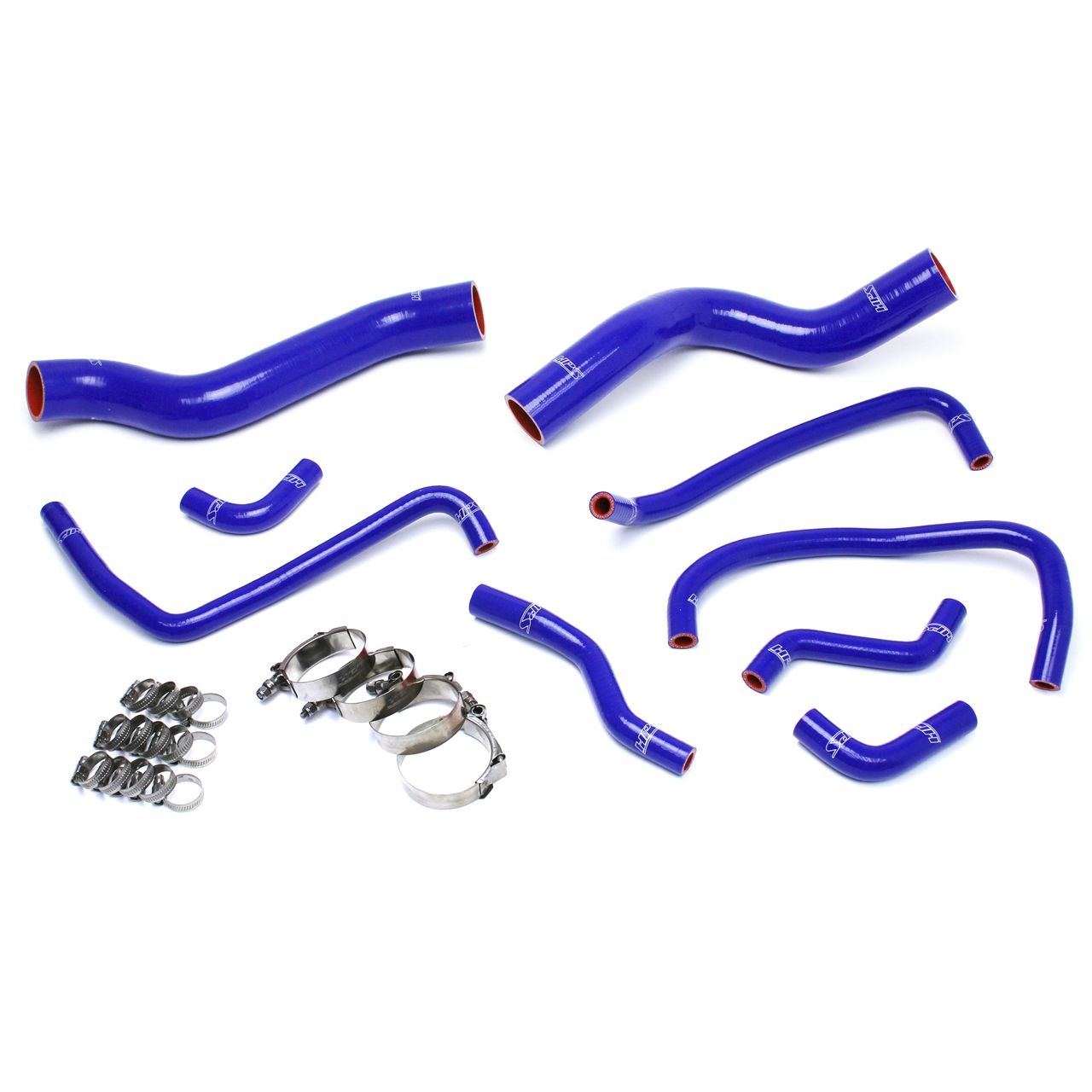 HPS Blue Reinforced Silicone Radiator + Heater Hose Kit for Dodge 13-17 Viper SRT-10 8.4L V10