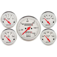 Thumbnail for Autometer 5 piece Kit (Mech Speed/Elec Oil Press/Water Temp/Volt/Fuel Level)