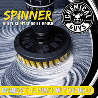 Thumbnail for Chemical Guys Carpet Brush w/Drill Attachment - Medium Duty