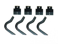 Thumbnail for Lund 02-08 Dodge Ram 1500 Quad Cab EZ Running Board Mounting Bracket Kit - Brite
