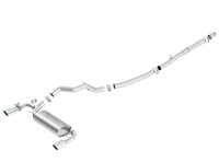 Thumbnail for Borla 16-17 Ford Focus RS 2.3L MT Round Angle-Cut Tips Split Rear Exit ATAK Catback Exhaust