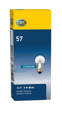 Thumbnail for Hella Bulb 57 12V 3W BA9s G4.5