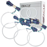 Thumbnail for Oracle Jeep Grand Cherokee 11-13 Triple Halo Kit - ColorSHIFT w/ 2.0 Controller SEE WARRANTY