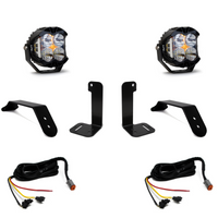 Thumbnail for Baja Designs 2018+ Jeep JL/JT Dual LP4 Auxiliary Light Kit w/Upfitter