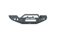 Thumbnail for Road Armor 07-18 Jeep Wrangler JK Stealth Front Winch Bumper w/Pre-Runner Guard - Tex Blk