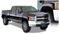 Thumbnail for Bushwacker 07-13 Chevy Silverado 1500 Fleetside Pocket Style Flares 4pc 78.7/97.6in Bed - Black