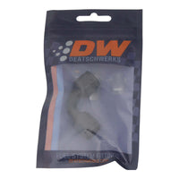 Thumbnail for DeatschWerks 6AN Flare Female Swivel 90-Degree to 6AN Flare Female Swivel - Anodized Matte Black