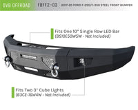 Thumbnail for DV8 Offroad 2017+ Ford F-250/F-350/F-450 Front Bumper