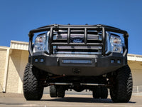 Thumbnail for Road Armor 11-16 Ford F-250 Stealth Front Bumper w/Intimidator Guard - Tex Blk