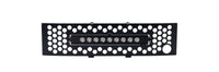 Thumbnail for Putco 11-14 Ford F-150 EcoBoost SS Black Punch Bumper Grille Insert w/ 10in Luminix Light Bar
