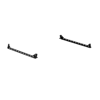Thumbnail for Road Armor TRECK Dual Lower 5-1/2-6ft Bed Accessory Rail Mounts - Tex Blk (Pair)