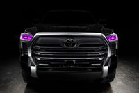 Thumbnail for Oracle 2022+ Toyota Tundra ColorSHIFT RGB Demon Eye Headlight Upgrade Kit SEE WARRANTY