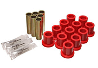 Thumbnail for Energy Suspension 57-72 Ford F-100 / F-150 Rear 2WD Red Spring and Shackle Set