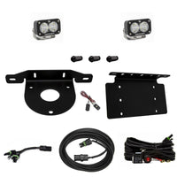 Thumbnail for Baja Designs 2021+ Ford Bronco Dual S2 Sport W/C Reverse Kit w/Lic Plate